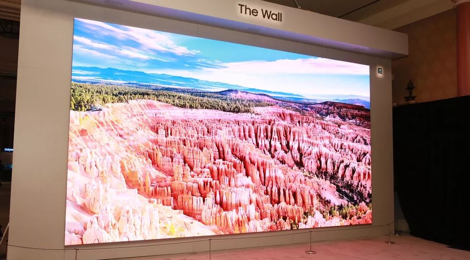 samsung wall tv