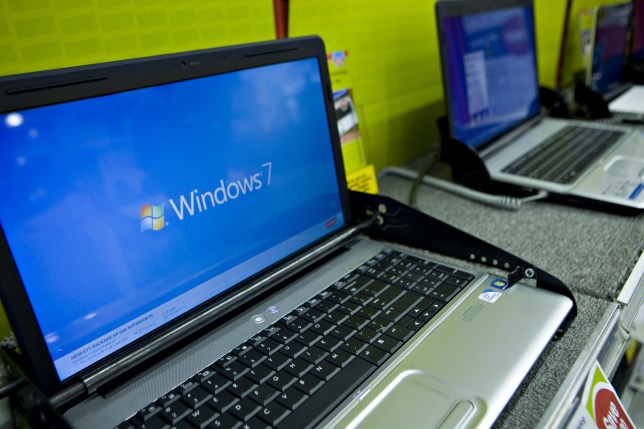 windows 7 stock