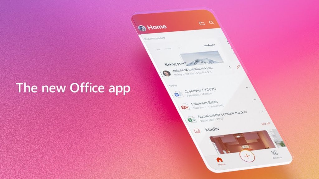 microsoft new app