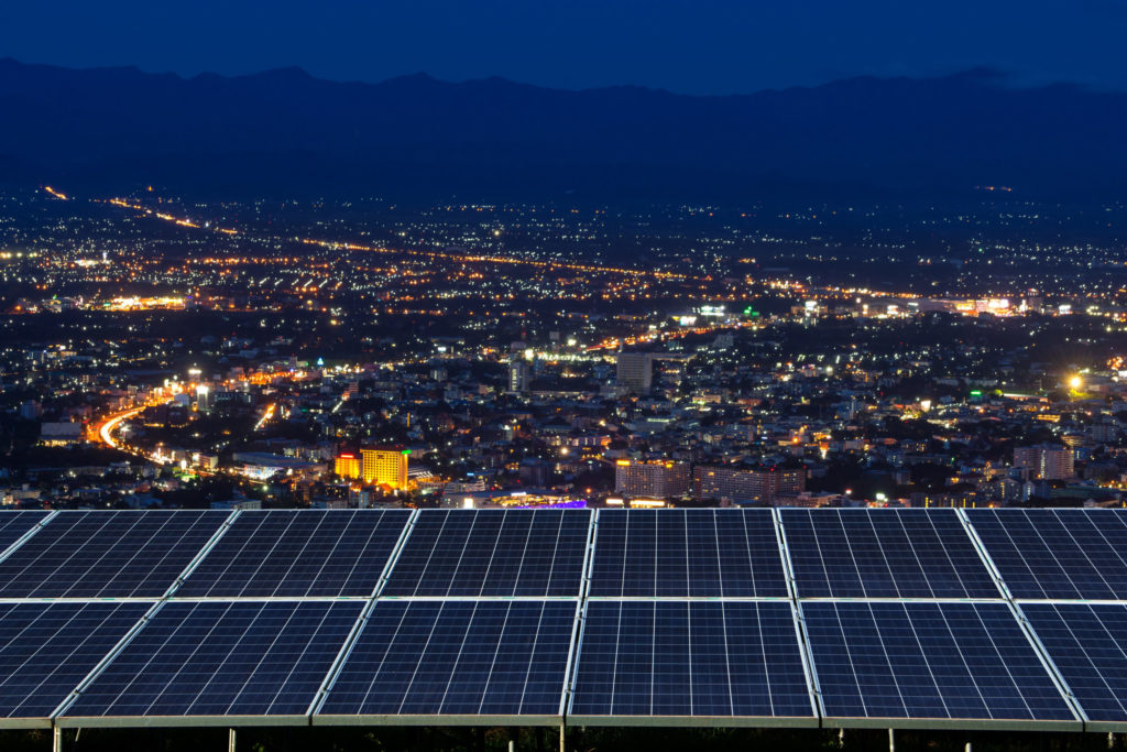 reverse solar panel technology