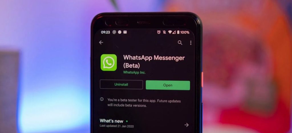 whatsapp dark mode