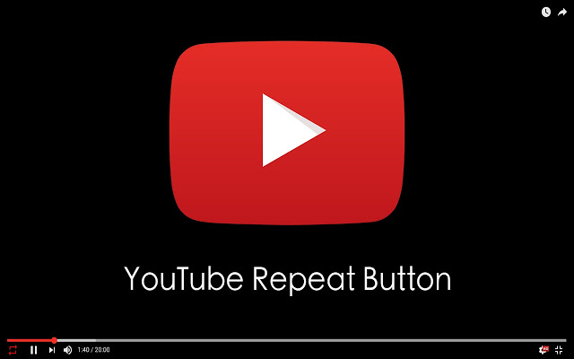 youtube repeat button