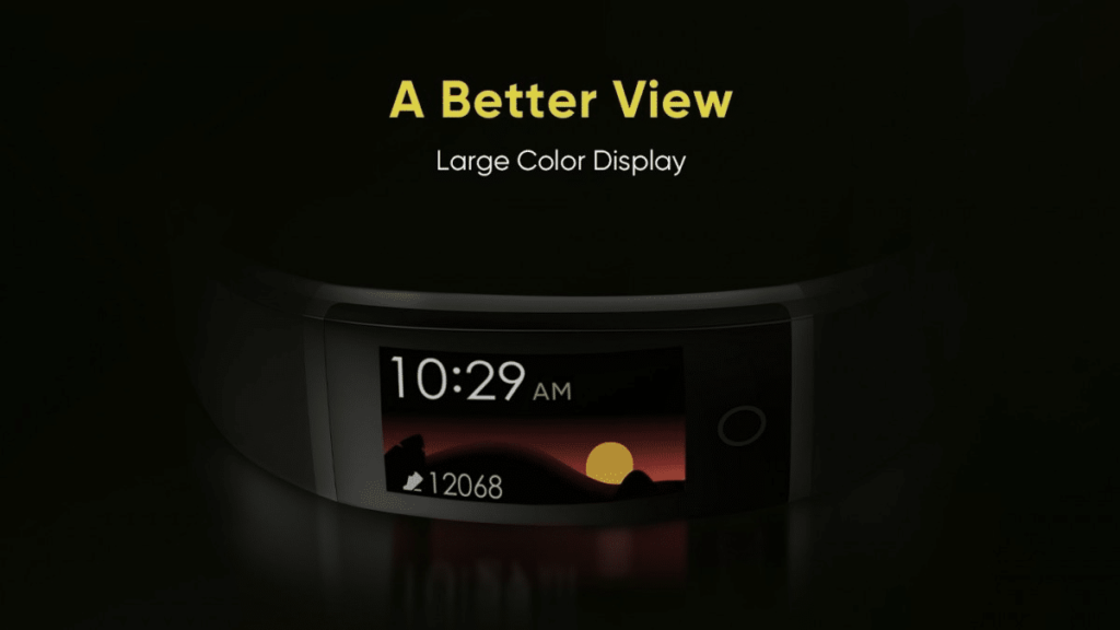 realme band display