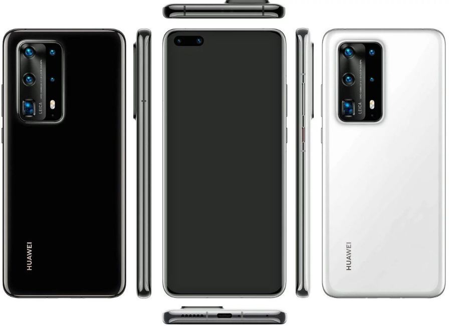 Leaked Images – Huawei P40 Pro has no bezel at all