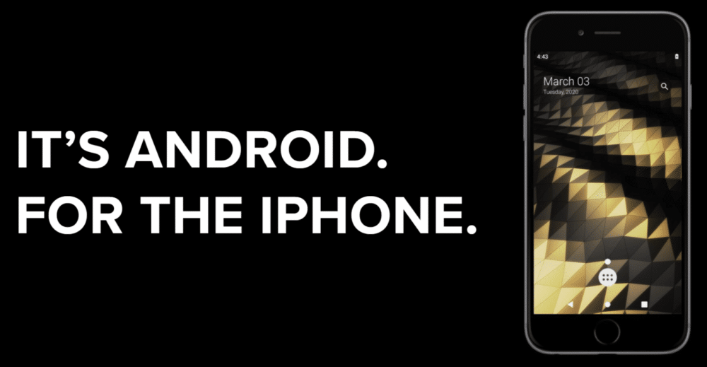 Now you can easily run Android OS on iPhone