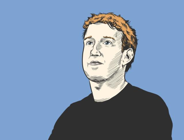 What is the annual salary of the founder of Facebook?