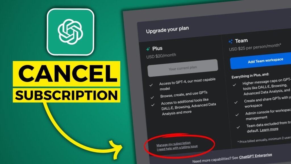 How to Cancel ChatGPT Subscription: Complete Step-by-Step Detailed Guide 