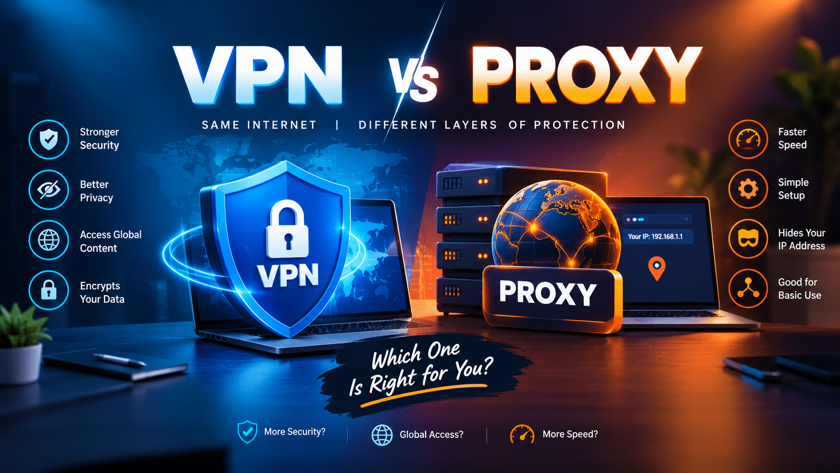 VPN vs Proxy: What’s the Difference? A Complete Guide to Online Privacy, Security, and Internet Access