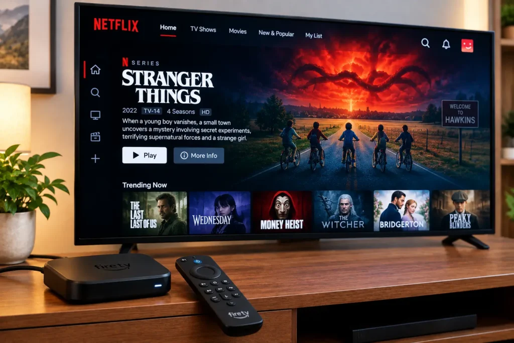 Netflix working normally after fixing UI-800-3