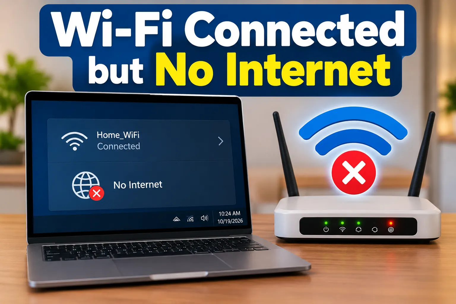 Wi-Fi Connected but No Internet: A Complete Guide