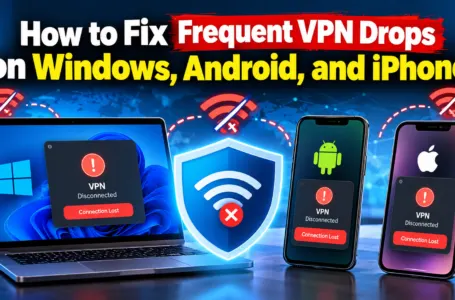 Troubleshooting frequent VPN disconnections on Windows, Android, and iPhone
