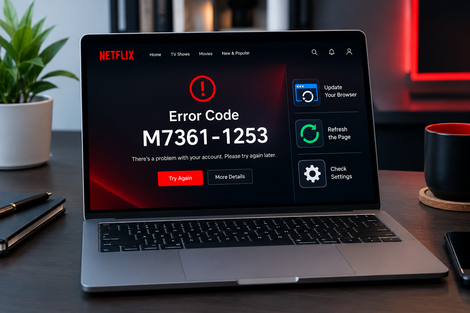 Netflix Error Code M7361-1253 Fix: Complete Guide